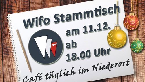 Wifo Stammtisch im Dezember 