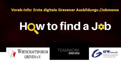 Vorab-Info: Erste digitale Grevener Ausbildungsmesse/Jobmesse